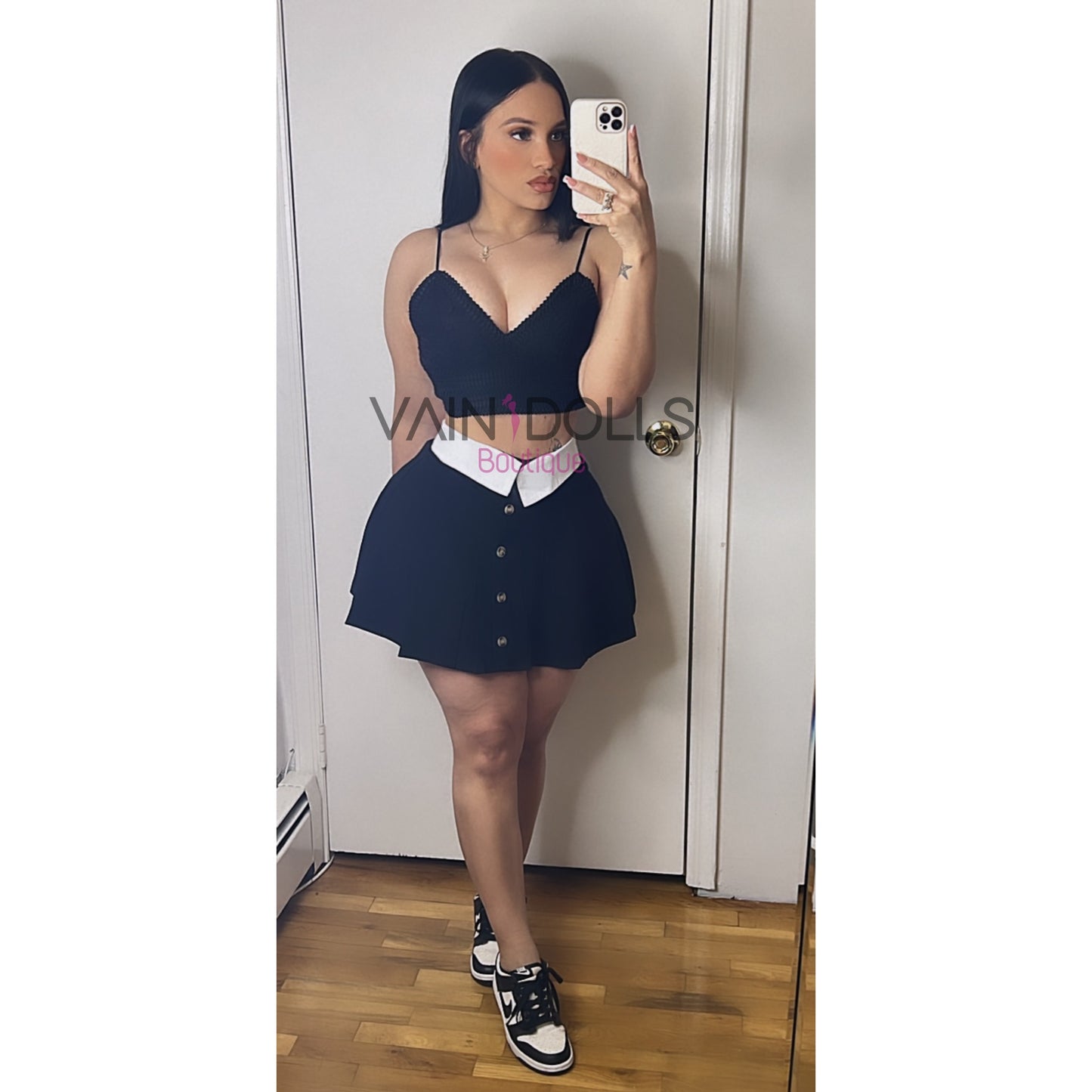 MINIE FALDA BLACK