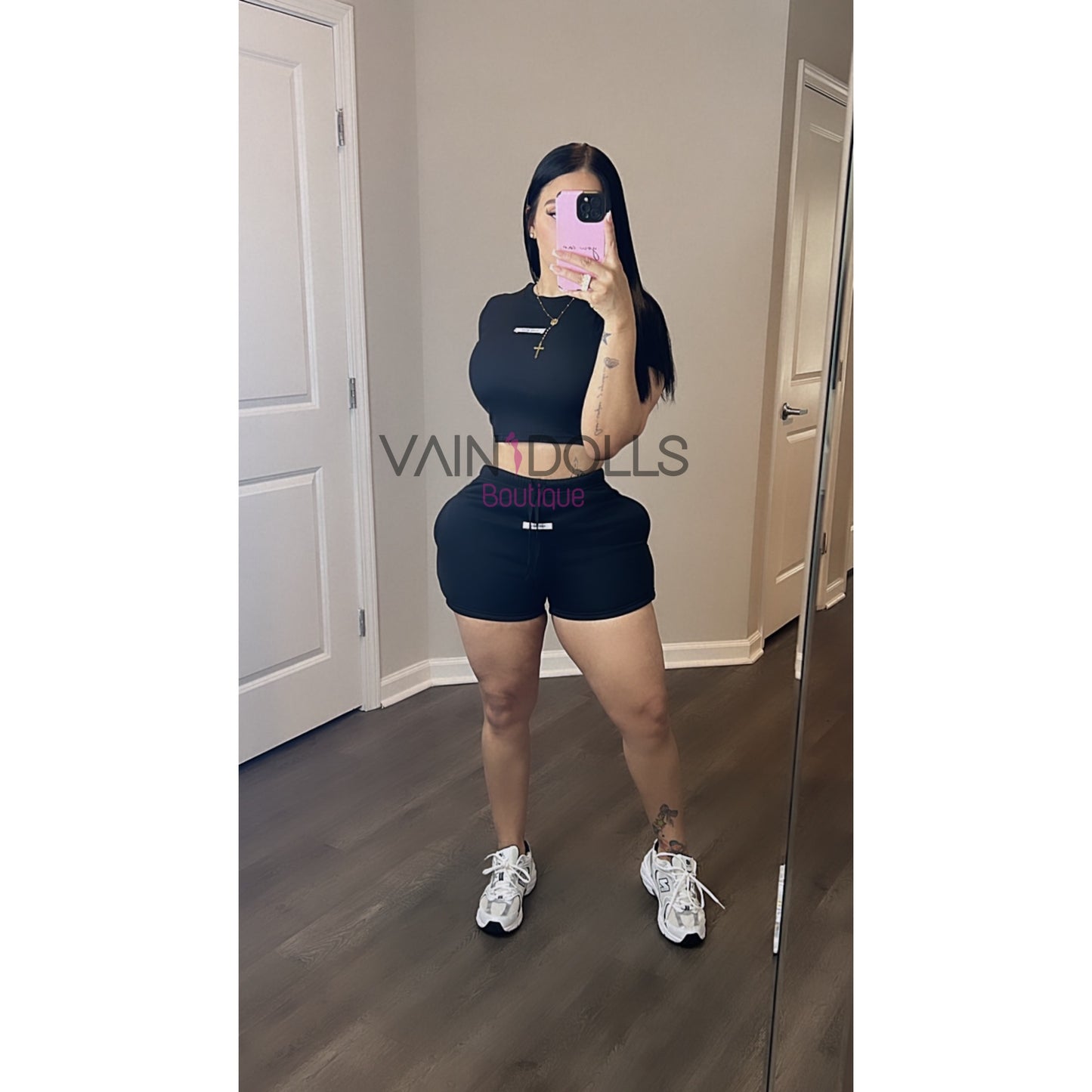 SET SHORT BLACK