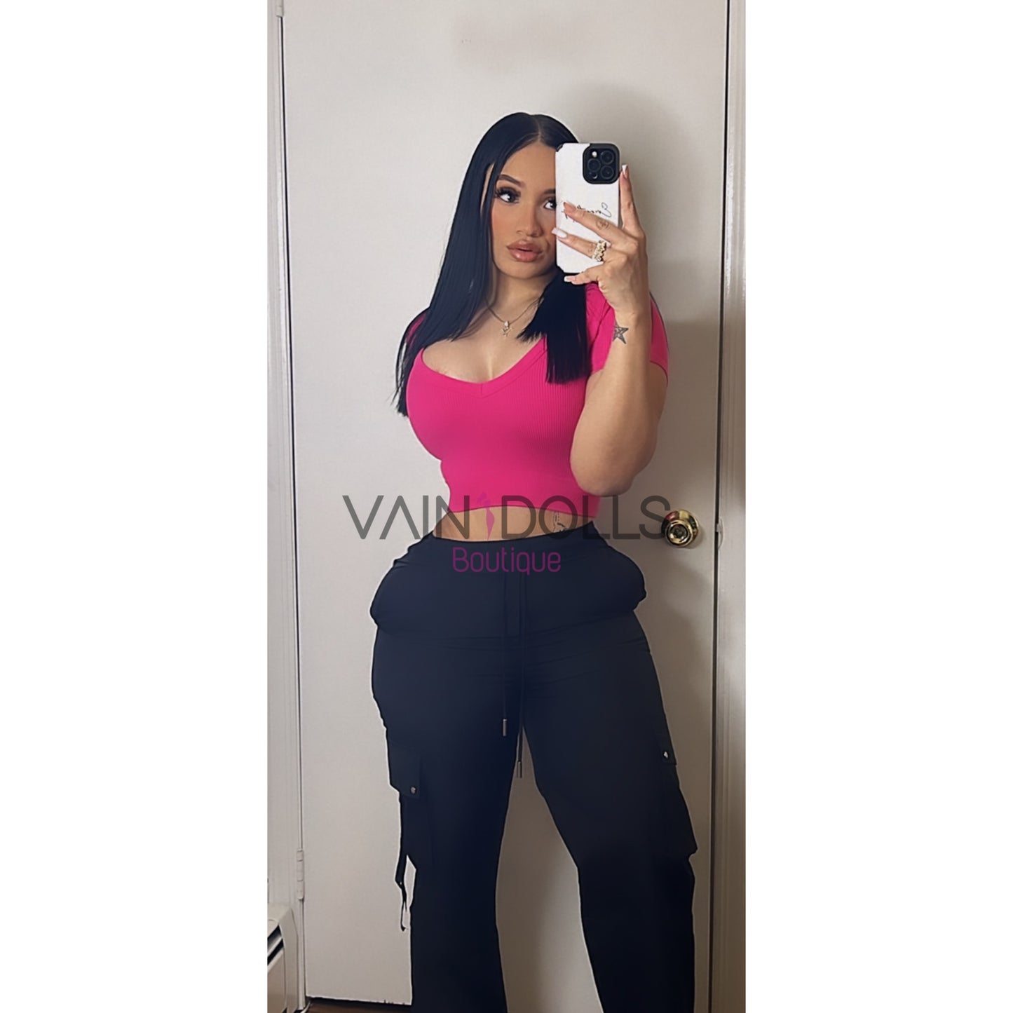 CARGO PANTS BLACK