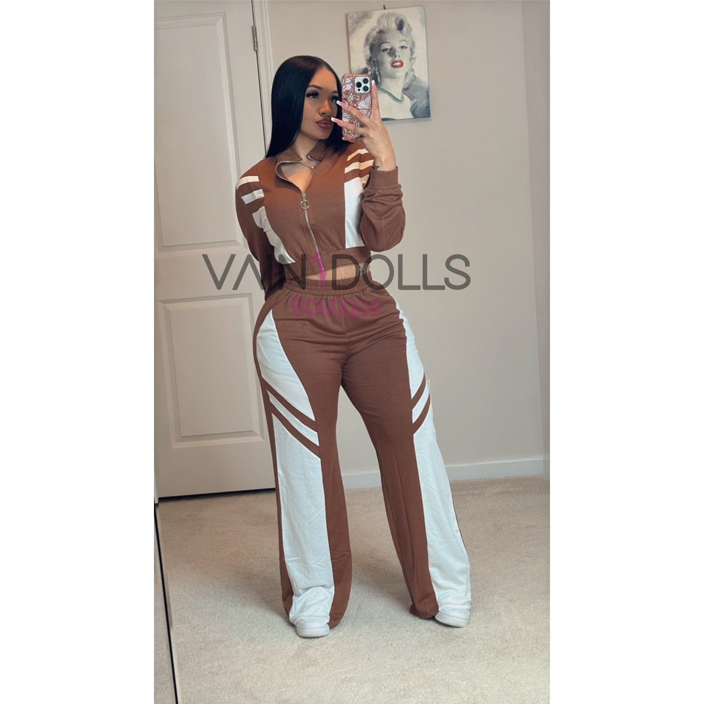 SET CARAMEL WHITE