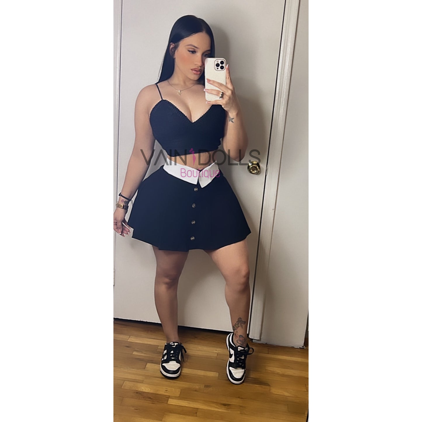 MINIE FALDA BLACK