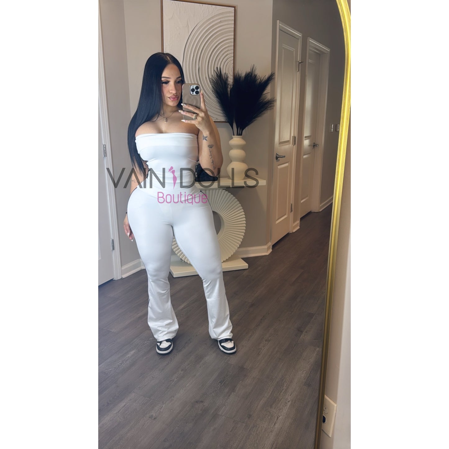 SET SPORT WHITE AND BLACK