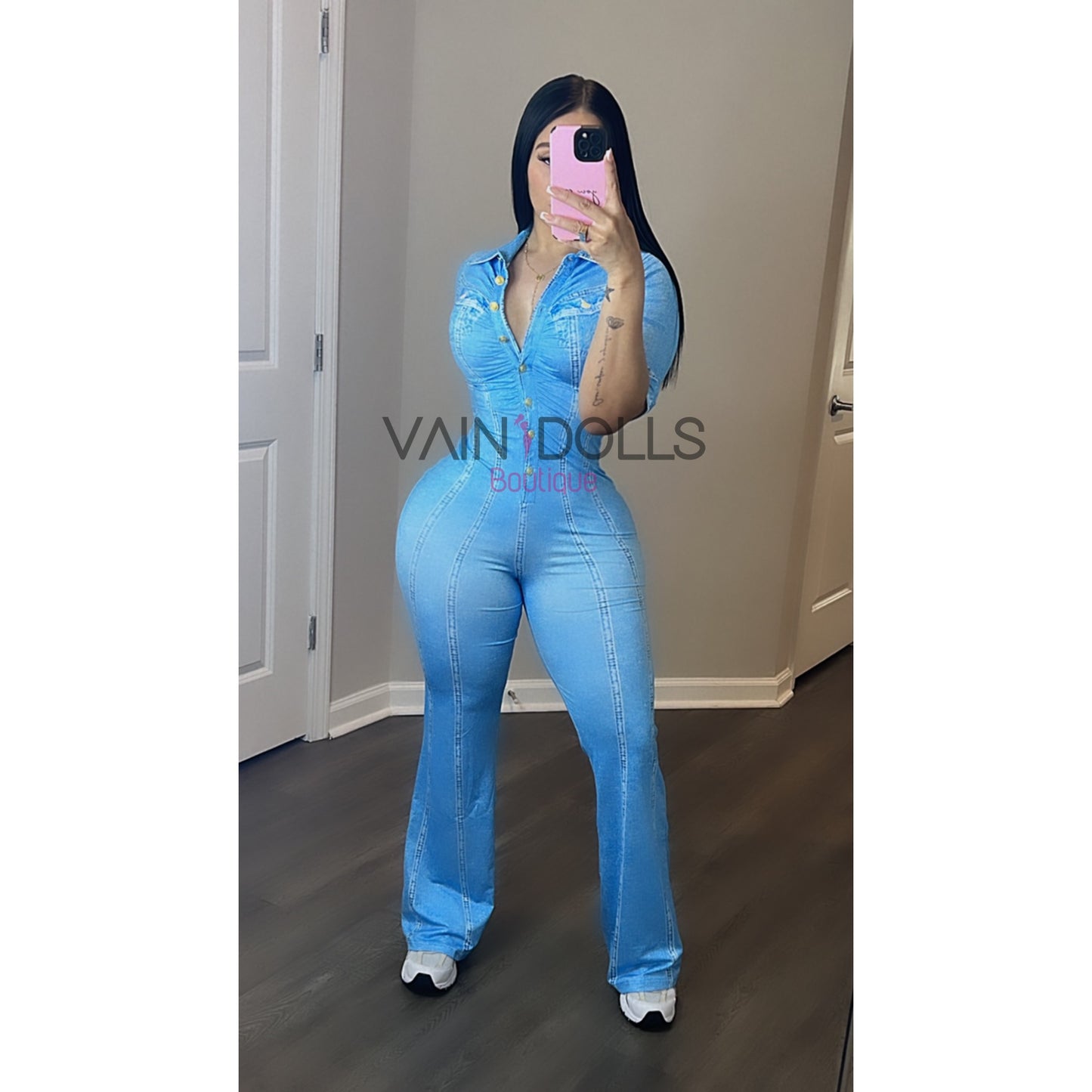 JUMPER DENIM BLUE