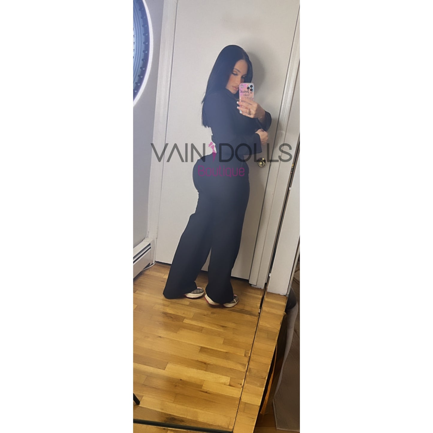 SET BLAZER PANTS BLACK