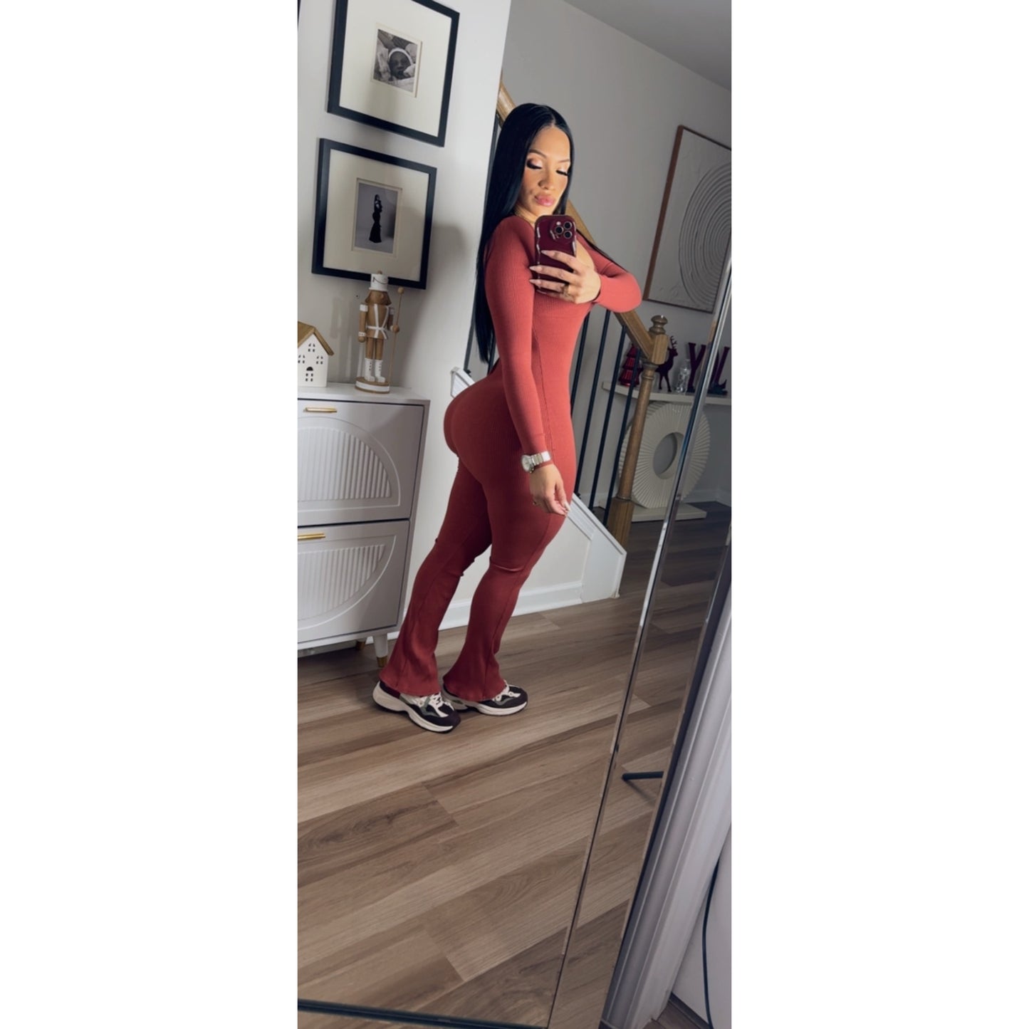 JUMPER ENTALLE PERFECTO TERRACOTTA