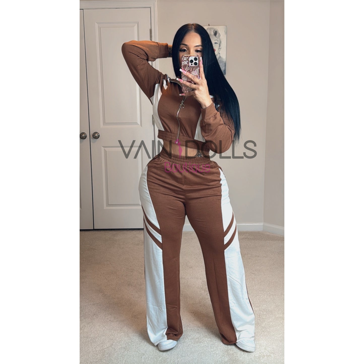 SET CARAMEL WHITE