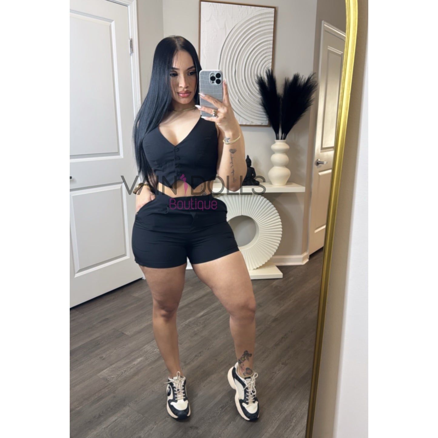 SET SHORT BLACK