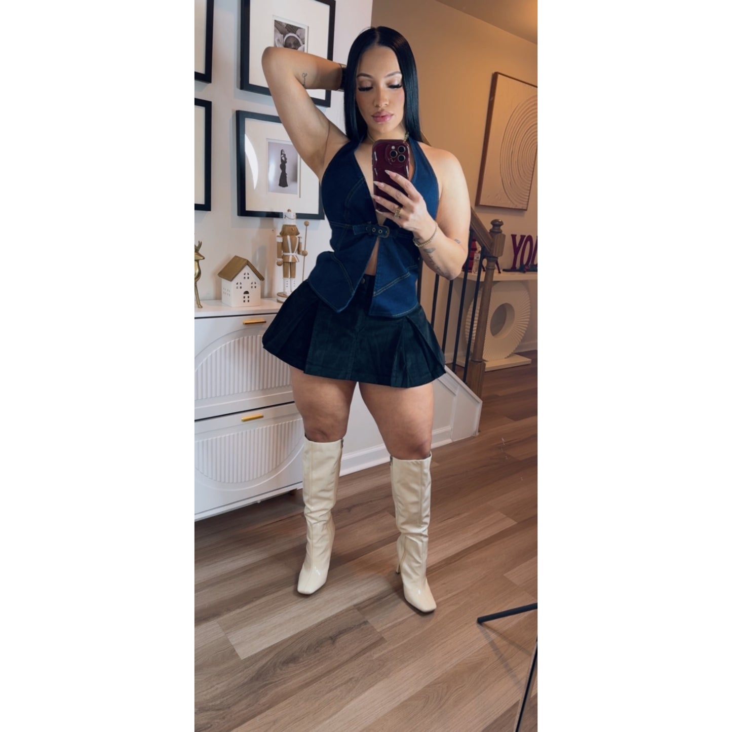 MINIE FALDA PANTALÓN BLACK