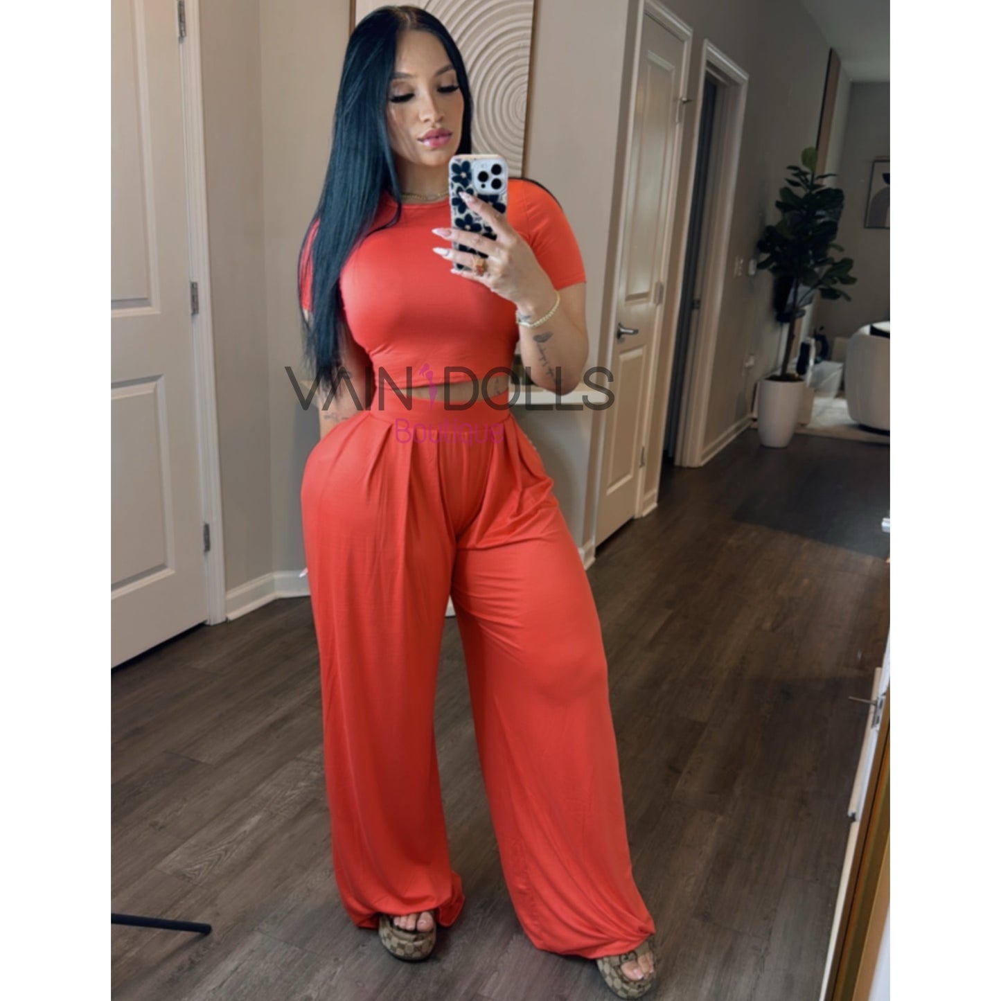 SET GLAMOUR ORANGE