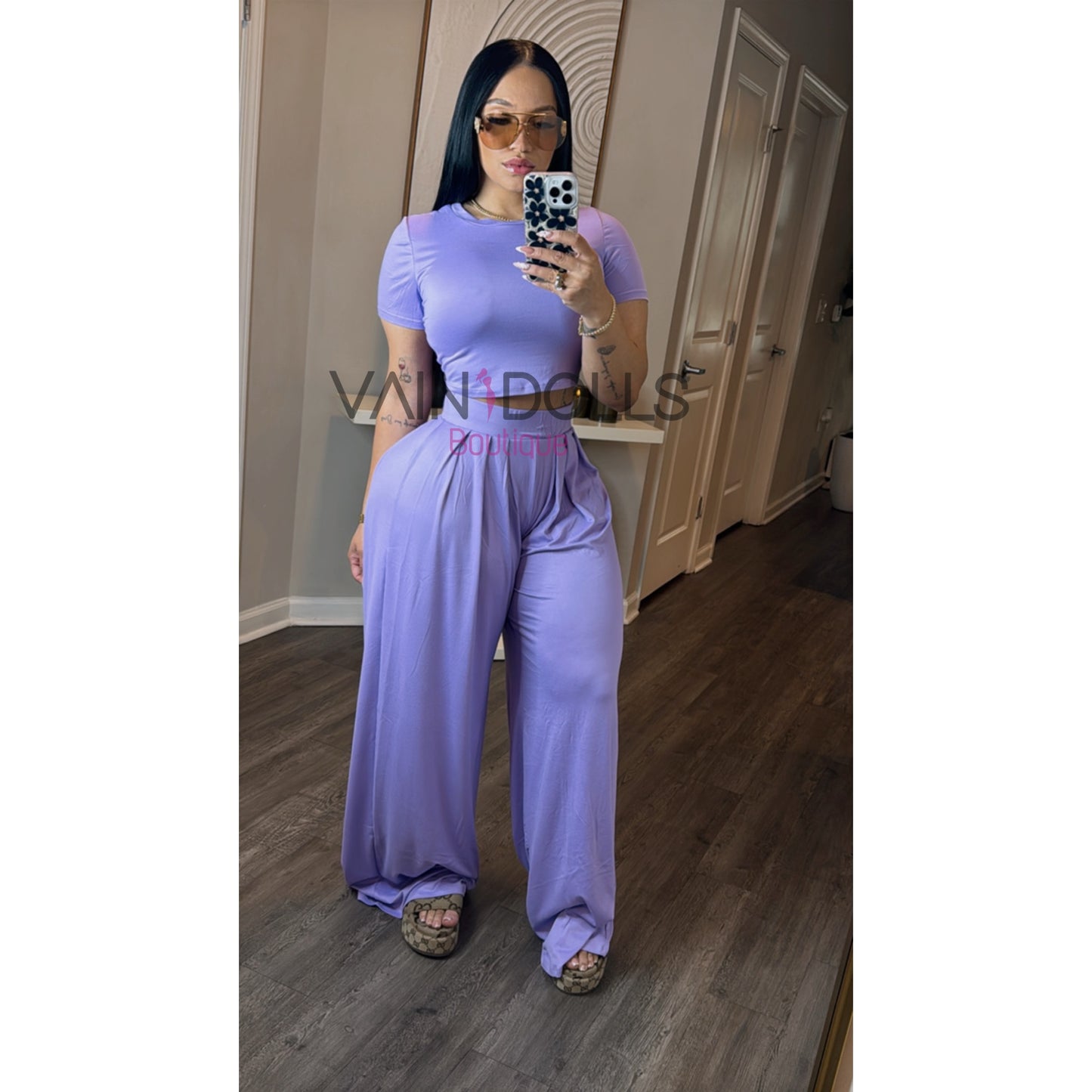 SET GLAMOUR LILAC
