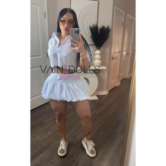 SET SKIRT WHITE