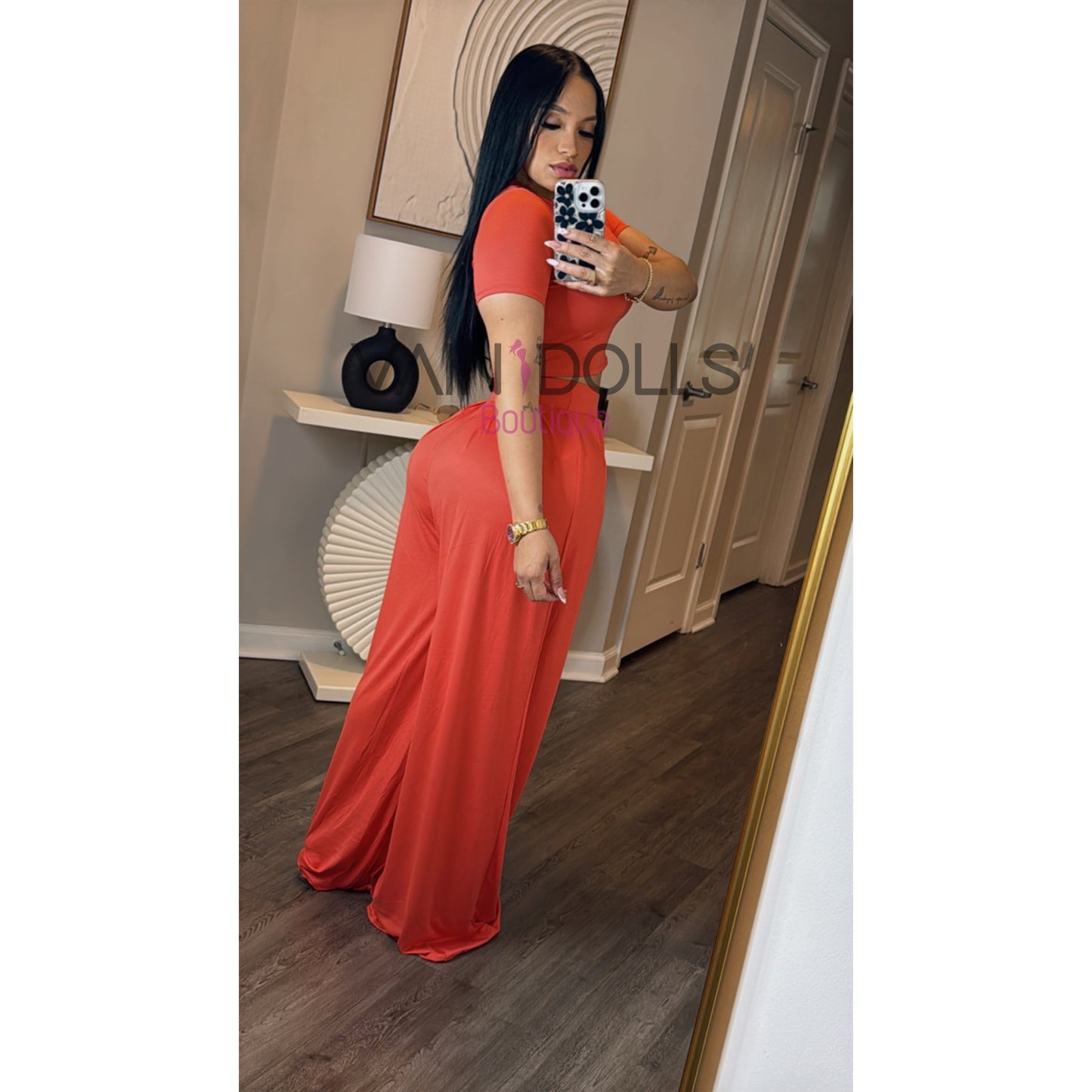 SET GLAMOUR ORANGE