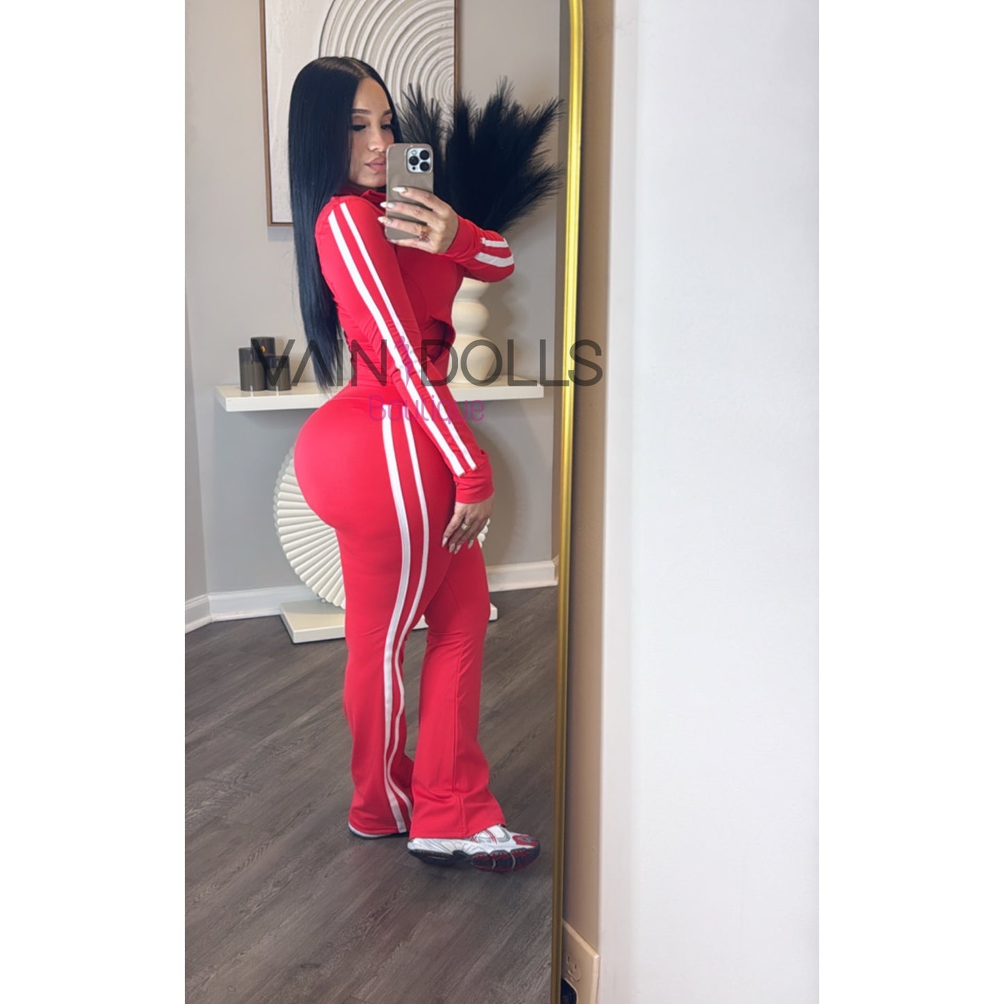 SET SPORT RED AND WHITE