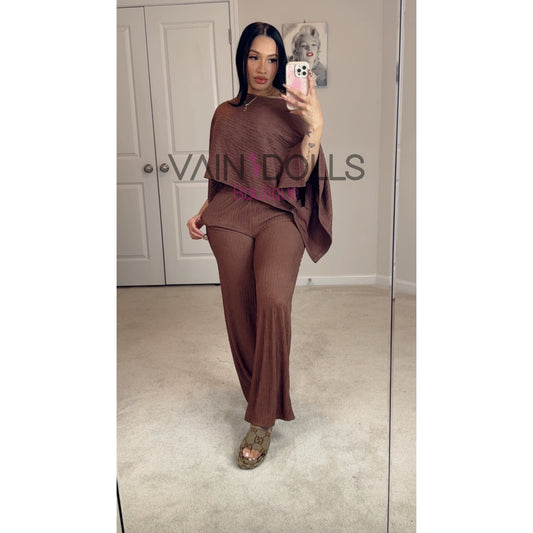 SET CHESTNUT BROWN